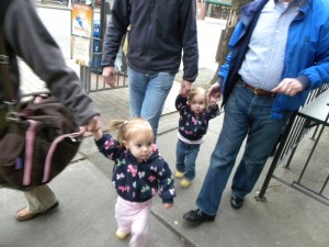 Hadley and Lydia out on the town