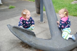 Anchors away. Watch out Victoria, here we come! (L and H)