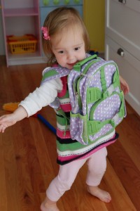Lydia ready for sky-diving