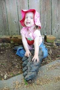Lydia moving frogs