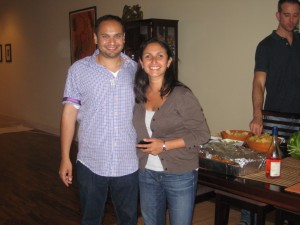 Our fabulous hosts, Raaj and his sister Kanch