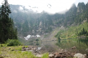 Side of Mt Pilchuck from Lake 22 Side of Mt Pilchuck from Lake 22